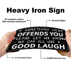 Vintage Metal Tin Sign&nbsp;AJEW-WH0189-030