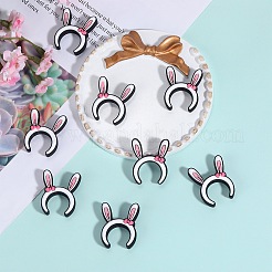 10Pcs Rabbit Ear Silicone Focal Beads&nbsp;SIL-SZ0001-73