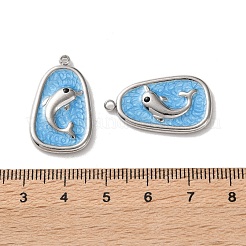 304 Stainless Steel Pendants&nbsp;STAS-A124-10P