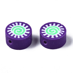 Handmade Polymer Clay Beads&nbsp;CLAY-N008-037B