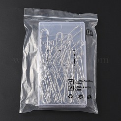 45Pcs 6 Size Iron Kilt Pins Brooch Clasps Jewelry Findings&nbsp;IFIN-YW0001-73