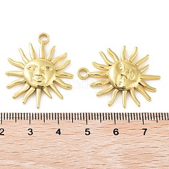 304 Stainless Steel Pendants&nbsp;STAS-F304-01G-08
