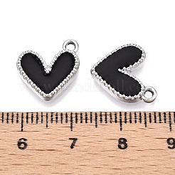 Rack Plating Alloy Enamel Charms&nbsp;ENAM-N056-343P