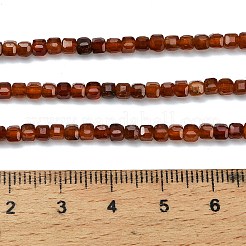 Natural Orange Garnet Beads Strands&nbsp;G-C262-C09-3mm