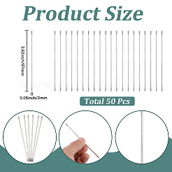 50Pcs Iron Pins&nbsp;FIND-SC0020-71B