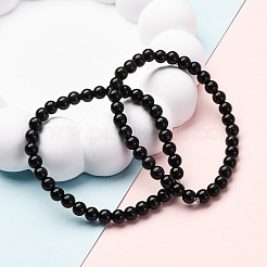 Natural Rainbow Obsidian Stretch Bracelets&nbsp;BJEW-F315-6mm