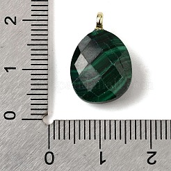 Natural Malachite Pendants&nbsp;G-Z090-01G-09