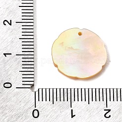 Natural Yellow Shell Pendants&nbsp;SH-CBA69D1-06B