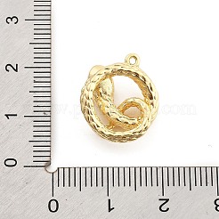 Brass Micro Pave Cubic Zirconia Pendants&nbsp;LS-KK-M321-01G-G02