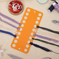 16Pcs 8 Colors Plastic Embroidery Thread Plate&nbsp;DIY-GL0004-64