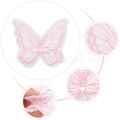 30pcs Handmade Organza Woven Costume Accessories&nbsp;DIY-GF0005-35C