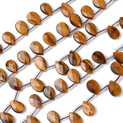 Natural Tiger Eye Beads Strands&nbsp;G-L654-K03-01