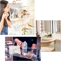 Acrylic Earring Displays&nbsp;EDIS-WH0013-04