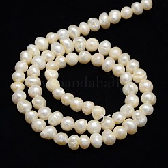 Natural Cultured Freshwater Pearl Beads Strands&nbsp;PEAR-L001-C-14