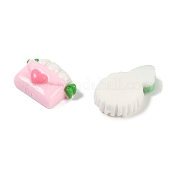 Opaque Resin Decoden Cabochons&nbsp;CRES-M036-09