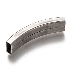 Non-Tarnish 304 Stainless Steel Slide Charms&nbsp;STAS-Z025-10P