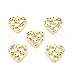 Ion Plating(IP) 201 Stainless Steel Pendants&nbsp;STAS-N098-100LG
