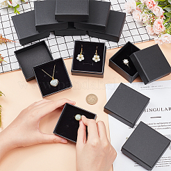 Kraft Paper Cardboard Jewelry Boxes&nbsp;LS-CBOX-BC0001-15A