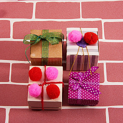 DIY Pom Pom Ball Decoration Making Kits&nbsp;DIY-SZ0001-40A