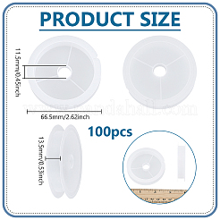 100Pcs Resin Bobbins&nbsp;FIND-GO0004-61