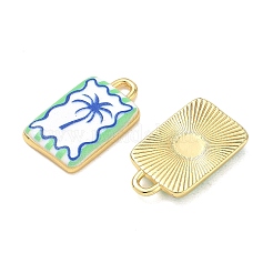 Printed Brass Pendants&nbsp;KK-CBAF9BC-16G-05