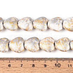 Spray Painted Synthetic Turquoise Beads Strands&nbsp;G-N352-28A-01