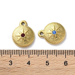 Ion Plating(IP) 304 Stainless Steel Charms&nbsp;STAS-Z099-04G