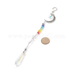 Alloy Moon Pendant Decorations&nbsp;HJEW-JM00790