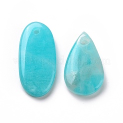 Natural Amazonite Pendants&nbsp;G-G694-M-02