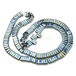 Electroplated Non-magnetic Synthetic Hematite Beads Strands&nbsp;G-C106-B02-02A