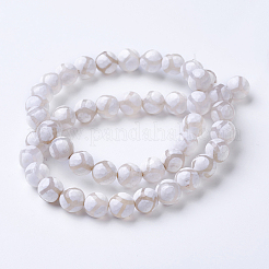 Tibetan Style dZi Beads&nbsp;G-G752-04-8mm