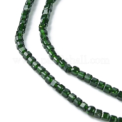 Synthetic Green Goldstone Beads Strands&nbsp;G-F748-P03-01