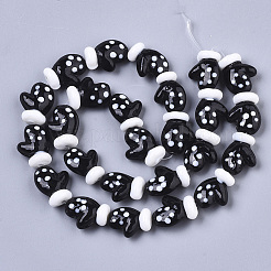 Handmade Lampwork Beads Strands&nbsp;LAMP-R142-05A