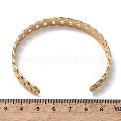 304 Stainless Steel Cuff Bangles&nbsp;BJEW-A160-03G