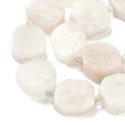 Natural White Moonstone Beads Strands&nbsp;G-I394-D25