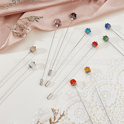 10Pcs Brass Brooches&nbsp;JEWB-PH01285