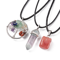 DIY Gemstone Necklace Making Kit&nbsp;DIY-FS0003-53