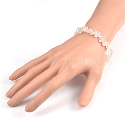 Chips Gemstone Beaded Stretch Bracelets&nbsp;BJEW-JB01825