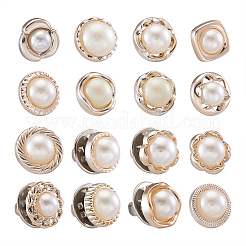Safety Brooches & 1-Hole Shank Buttons Sets&nbsp;BUTT-TA0001-02