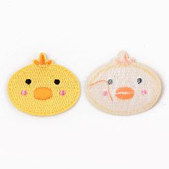 Computerized Embroidery Cloth Iron on/Sew on Patches&nbsp;DIY-S040-013