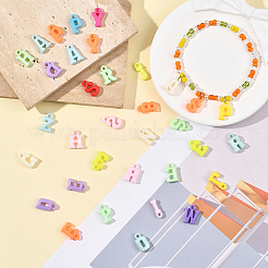 180G 3 Styles Opaque Acrylic Pendants&nbsp;MACR-SC0002-45
