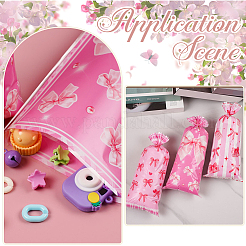 100Pcs OPP Cellophane Bowknot Printed Candy Gift Storage Bags&nbsp;ABAG-SP0001-54