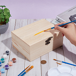 Wood Storage Boxes&nbsp;WOOD-WH0062-50B