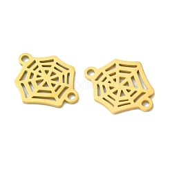 201 Stainless Steel Connector Charms&nbsp;STAS-U003-02G
