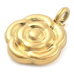 Ion Plating(IP) 304 Stainless Steel Charms&nbsp;STAS-P379-03D-G