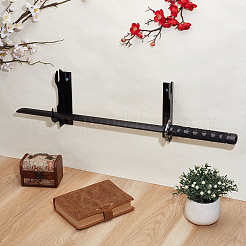 2Pcs 2-Tier Acrylic Wall Mounted Sword and Dagger Rack&nbsp;ODIS-WH0095-008A