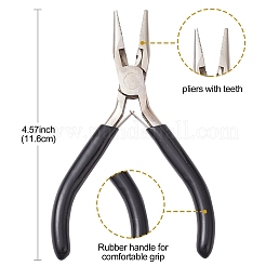 3Pcs 3 Styles Carbon Steel Jewelry Pliers Sets&nbsp;PT-YW0001-10