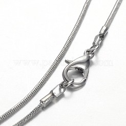 Teardrop Platinum Plated Brass Gemstone Pendant Necklaces&nbsp;NJEW-JN01185