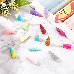 64Pcs Resin Cabochons&nbsp;RESI-SC0001-88