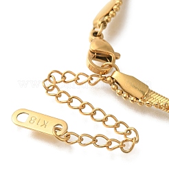 Ion Plating(IP) 304 Stainless Steel Double Layer Necklaces&nbsp;NJEW-H037-02G